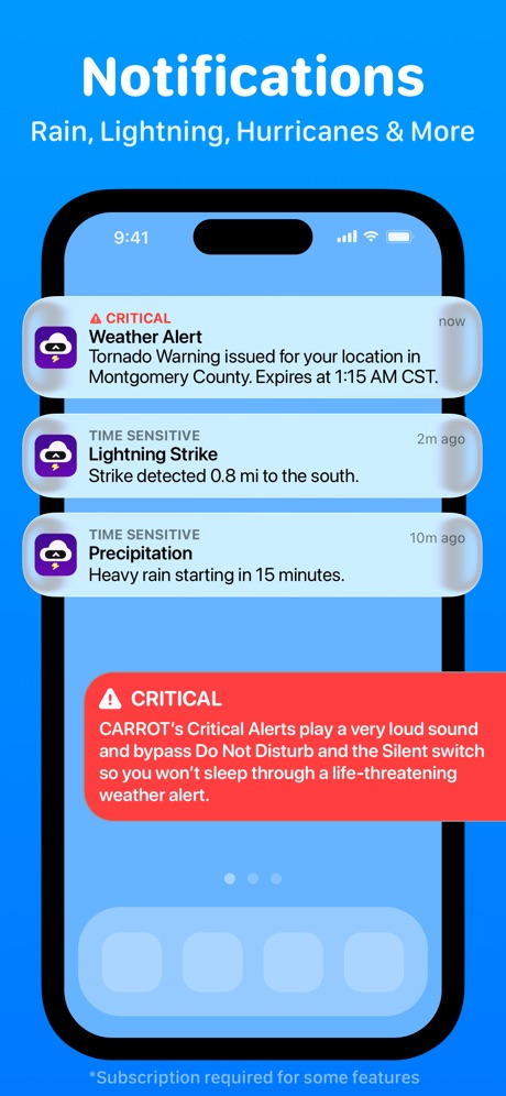 CARROT Weather screenshot 5